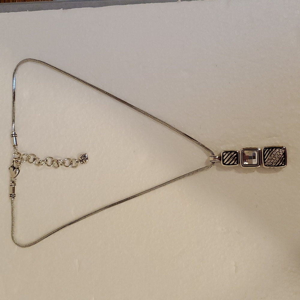 BRIGHTON Silver Tone Necklace - Picture 2 of 10